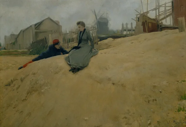 En campagne, Santiago Rusiñol