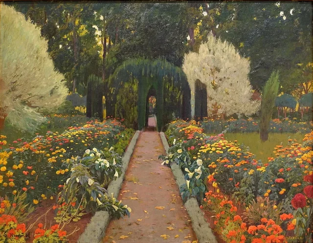 The Garden at Aranjuez. Arbor II, Santiago Rusiñol
