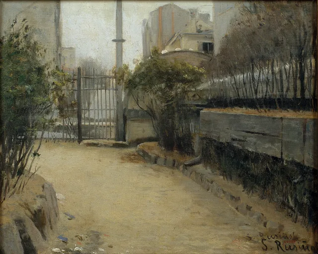 Garden of Montmartre, Santiago Rusiñol