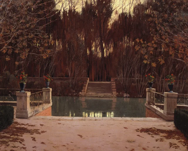 L'Embarcadère, Santiago Rusiñol