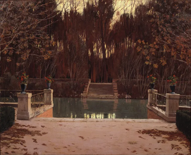 The Landing Stage, Santiago Rusiñol