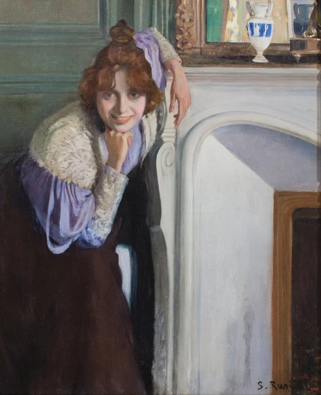 La Rieuse (Suzanne Valadon), Santiago Rusiñol