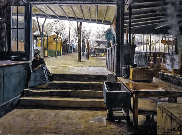 Laboratory of La Galette, Santiago Rusiñol
