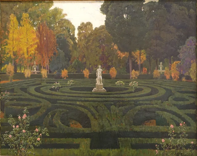 The Old Faun, Santiago Rusiñol