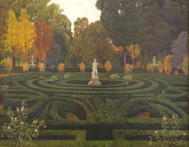 The Old Faun, Santiago Rusiñol