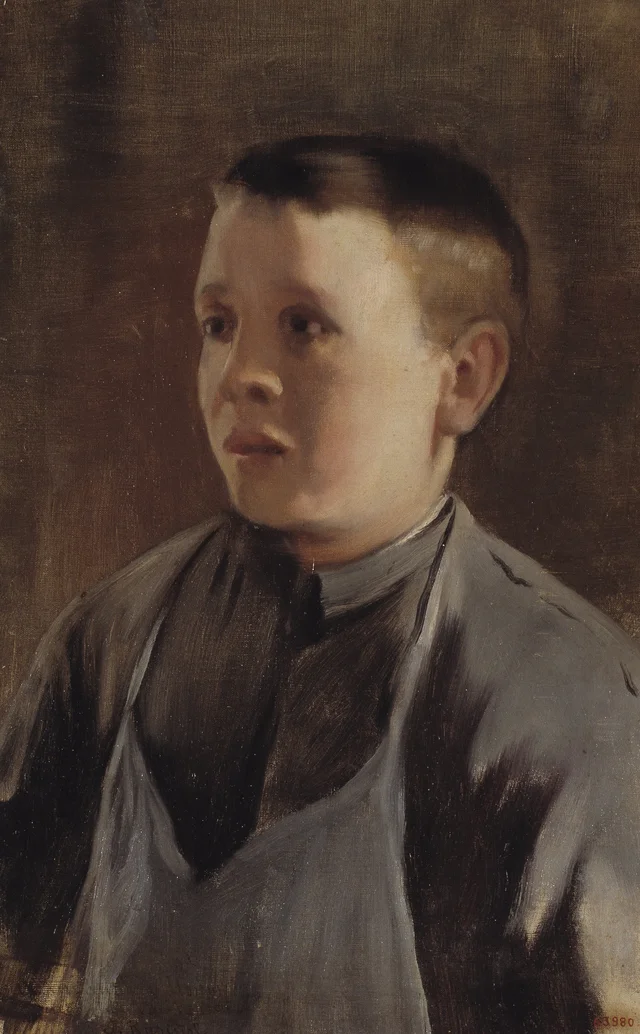 Portrait d'un garçon, Santiago Rusiñol