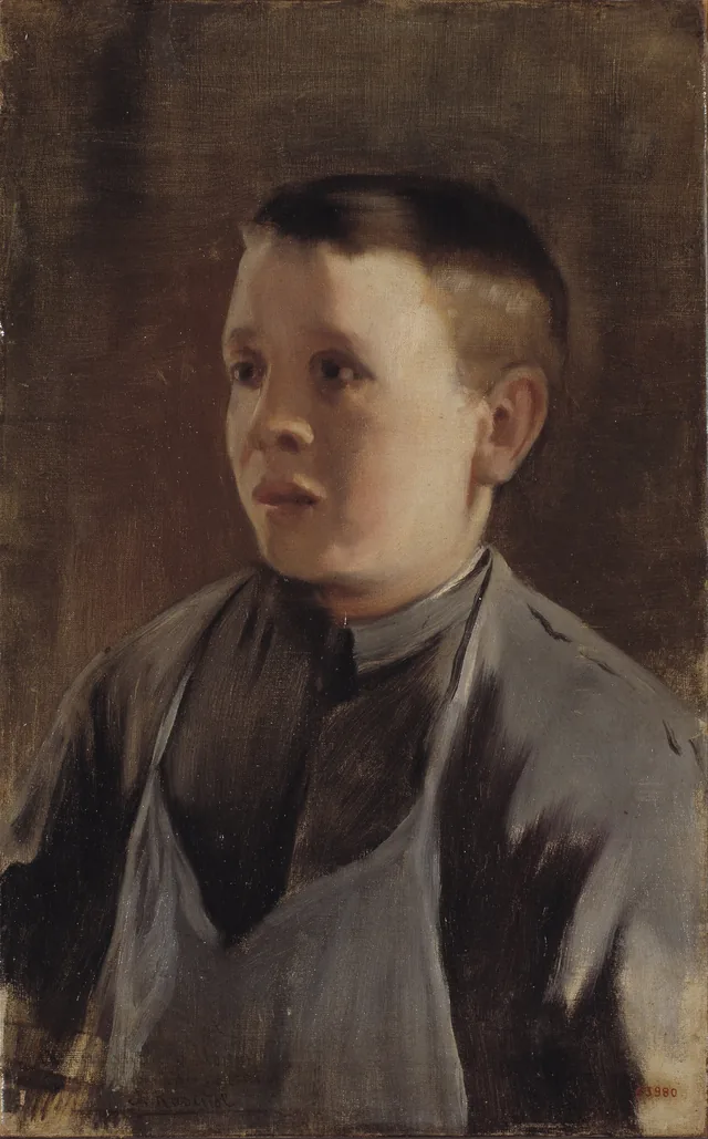 Portrait of a Boy, Santiago Rusiñol