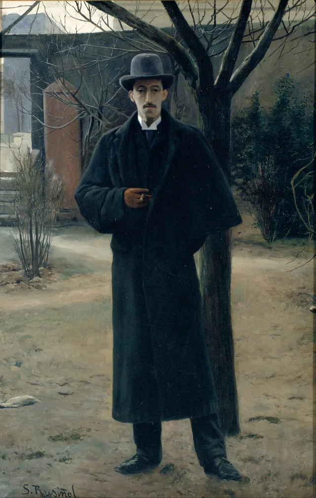 Portrait of Miquel Utrillo, Santiago Rusiñol