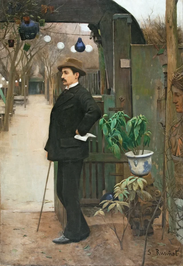 Portrait de Miquel Utrillo, Santiago Rusiñol