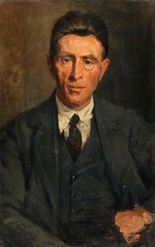Retrato de Joseph O'Neill, novelista y erudito, Sarah Purser