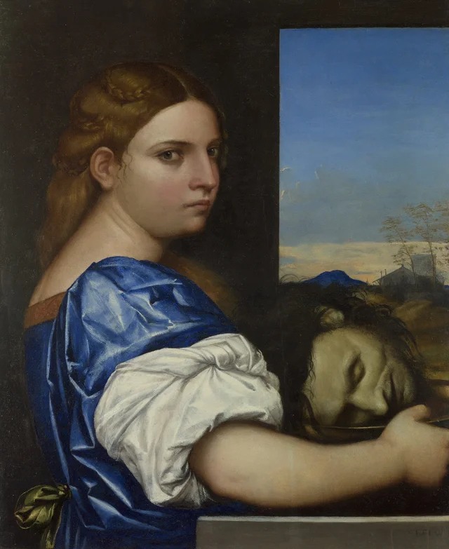 Judit (¿o Salomé?), Sebastiano del Piombo