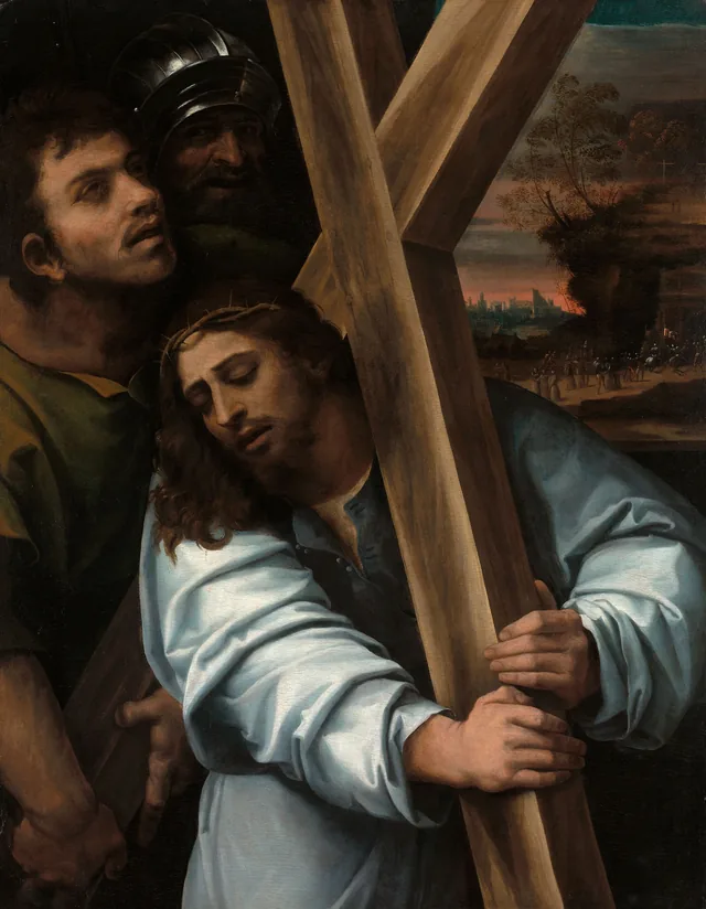 Le Christ portant sa croix