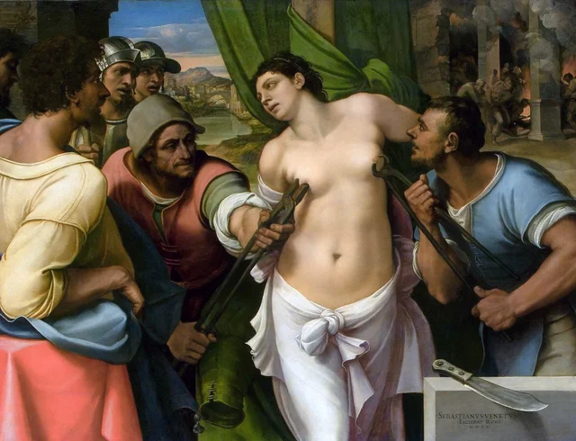 Le Martyre de sainte Agathe, Sebastiano del Piombo
