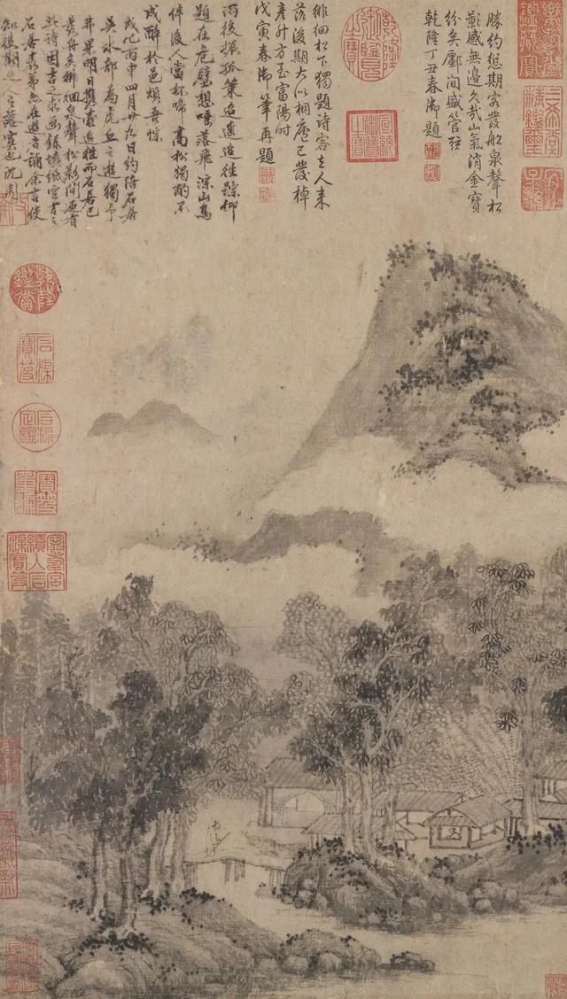 Paisaje, Shen Zhou