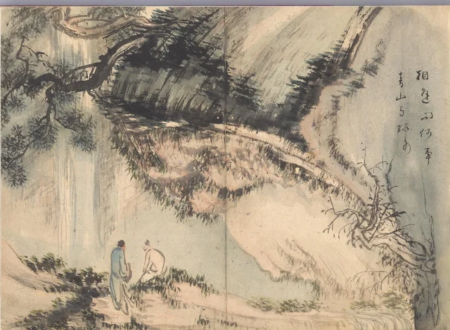蕙園画帖(八面) 第5図