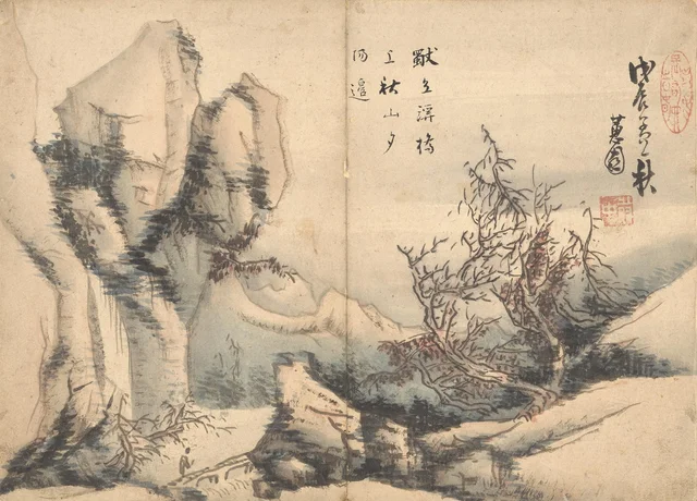 Album de Hyewon (huit feuilles), image 8, Shin Yun-bok