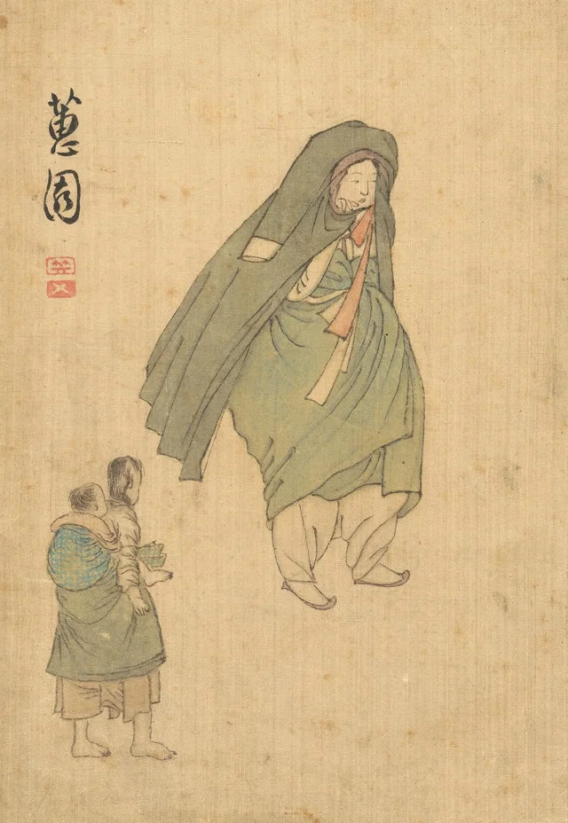 Album of women's customs by Shin Yun-bok, image 3, Shin Yun-bok