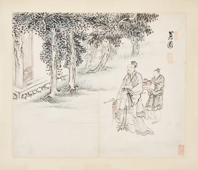 Immortel et jeune serviteur, Shin Yun-bok
