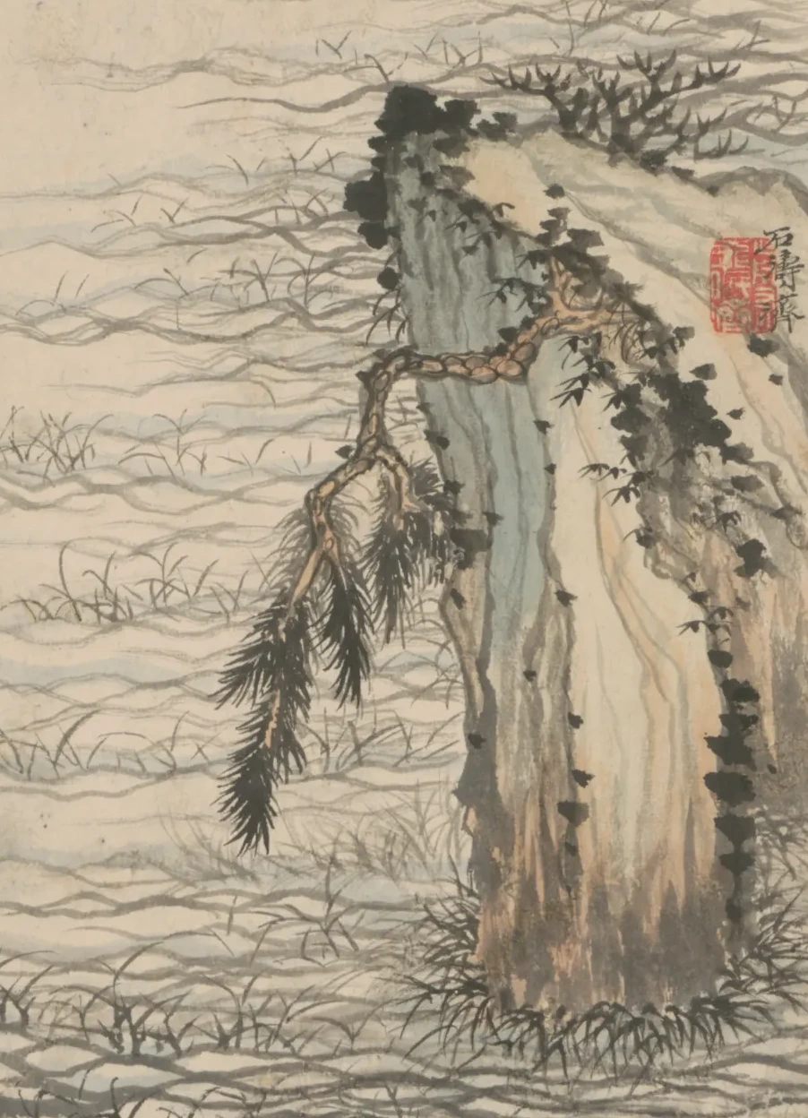 石涛山水图册, Shitao