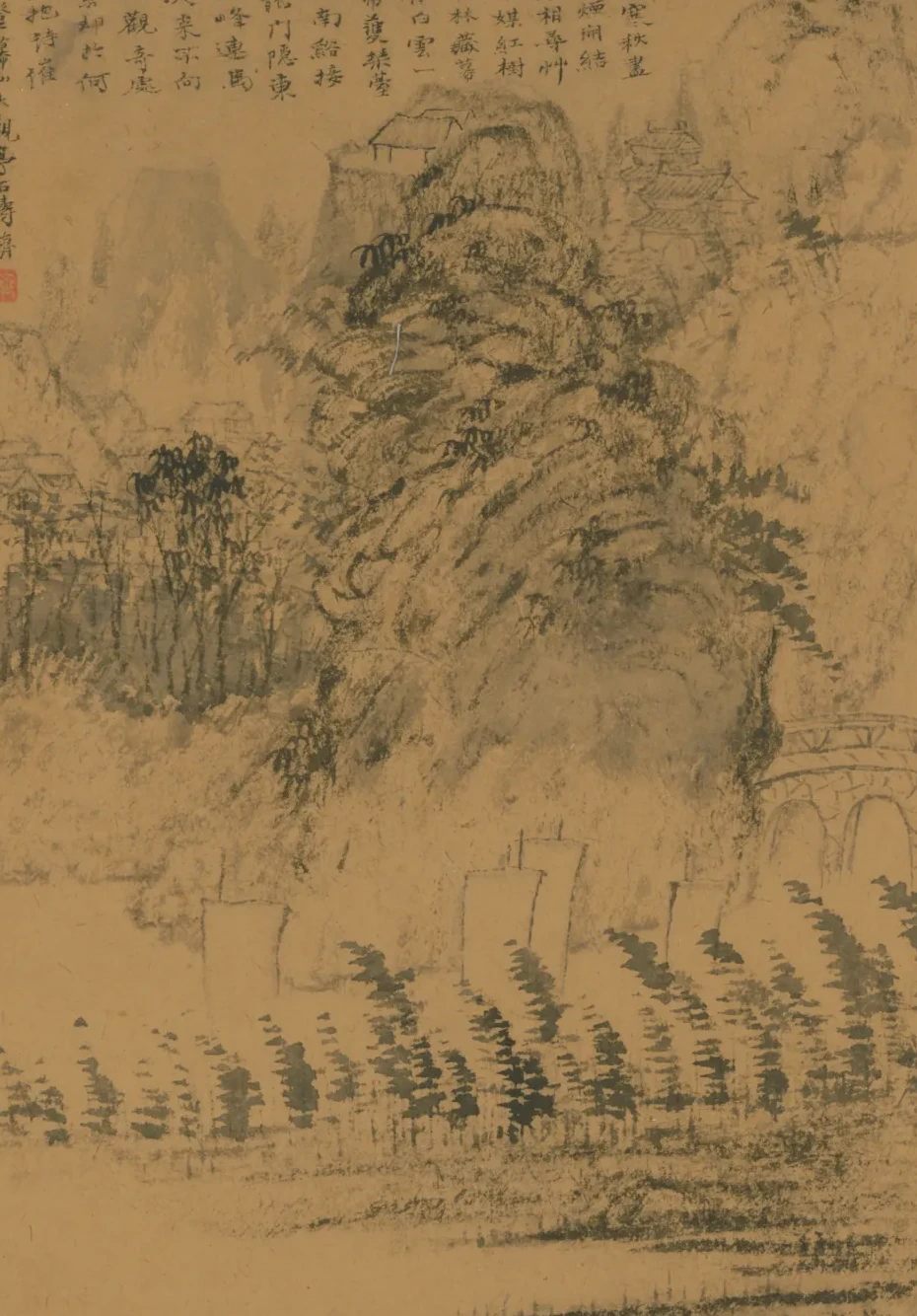 石涛山水图册, Shitao