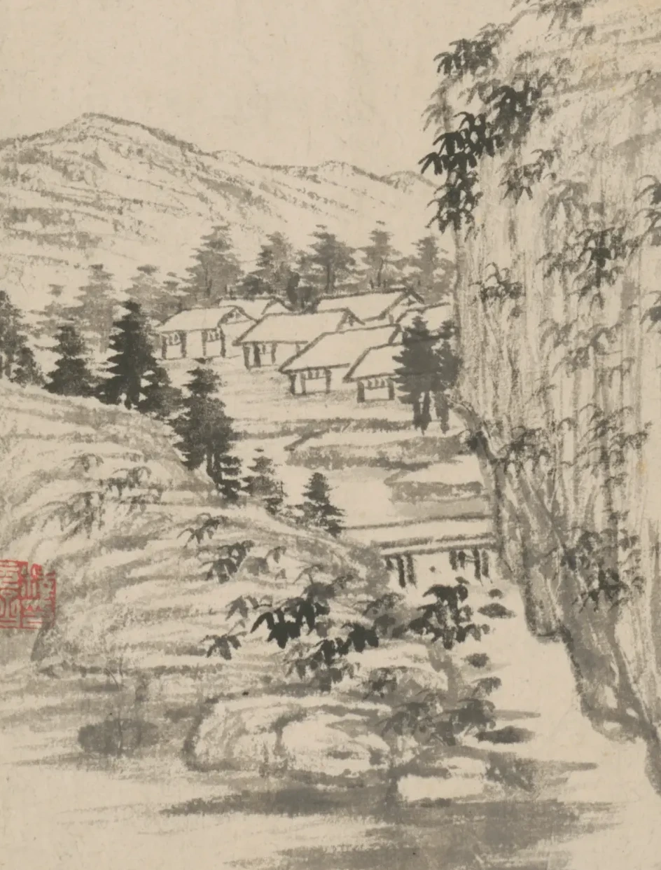 原济山水图册, Shitao