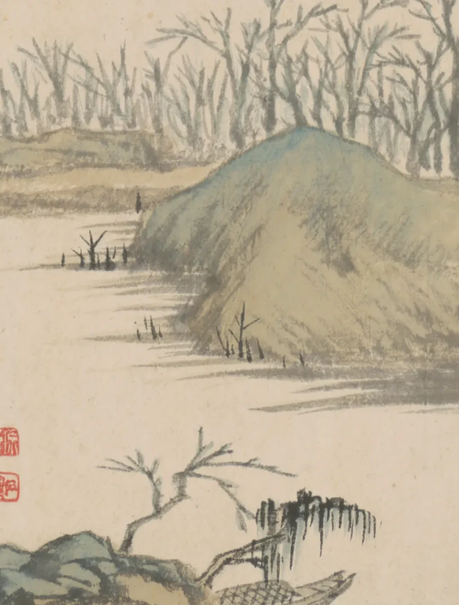 原济山水图册, Shitao