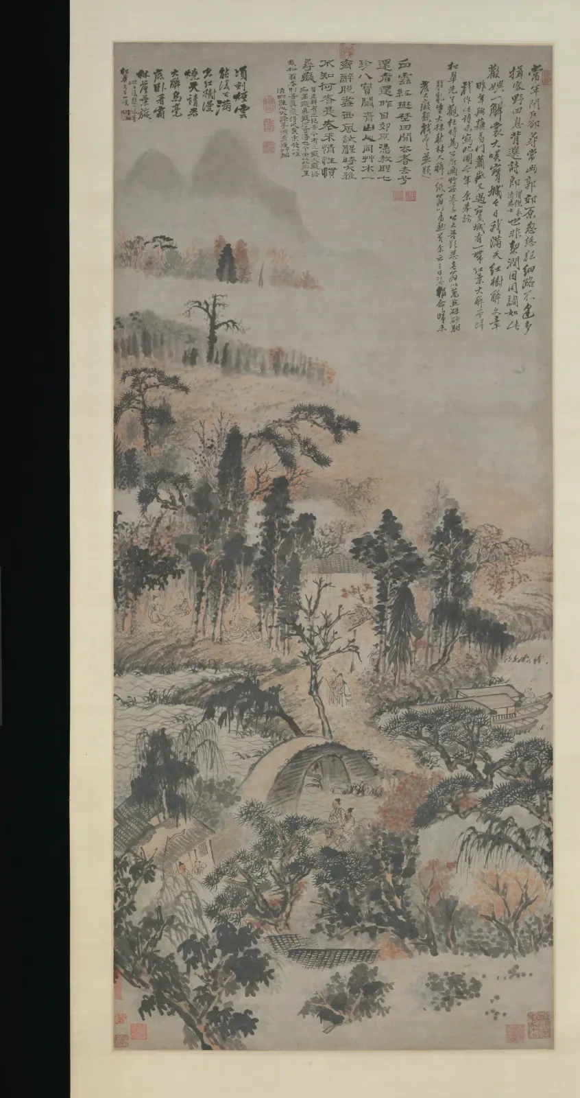 Drunk in Autumn Woods, Shitao