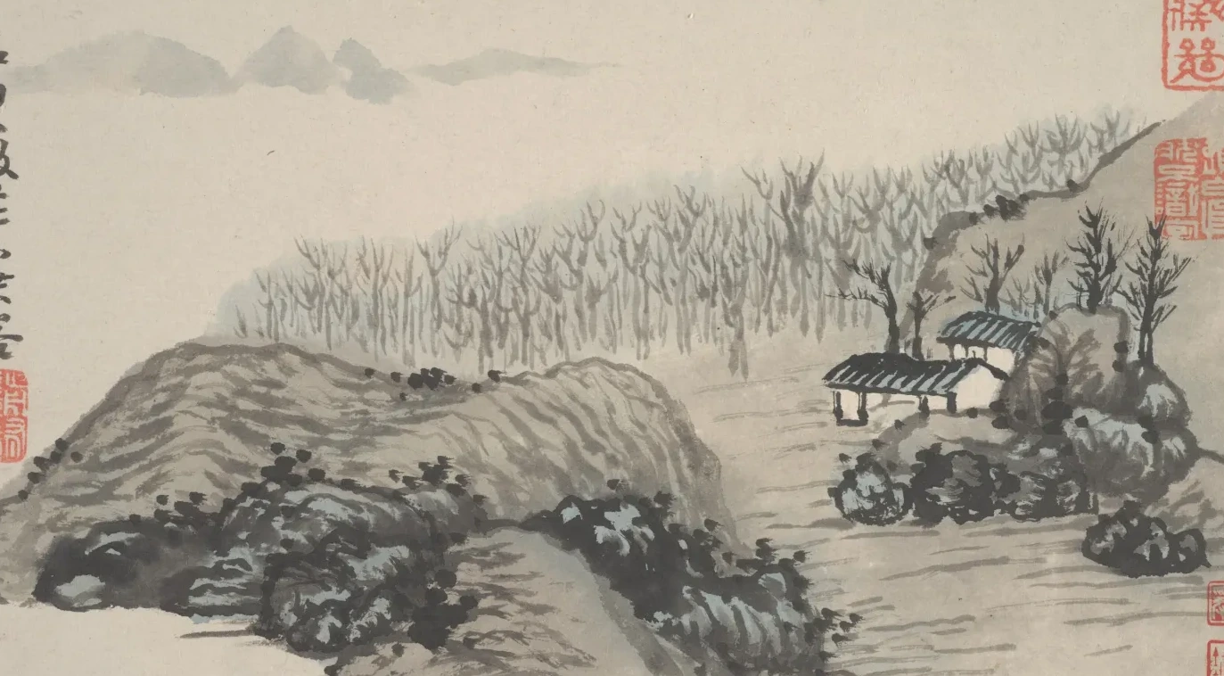 Landscapes of the Four Seasons, Shitao