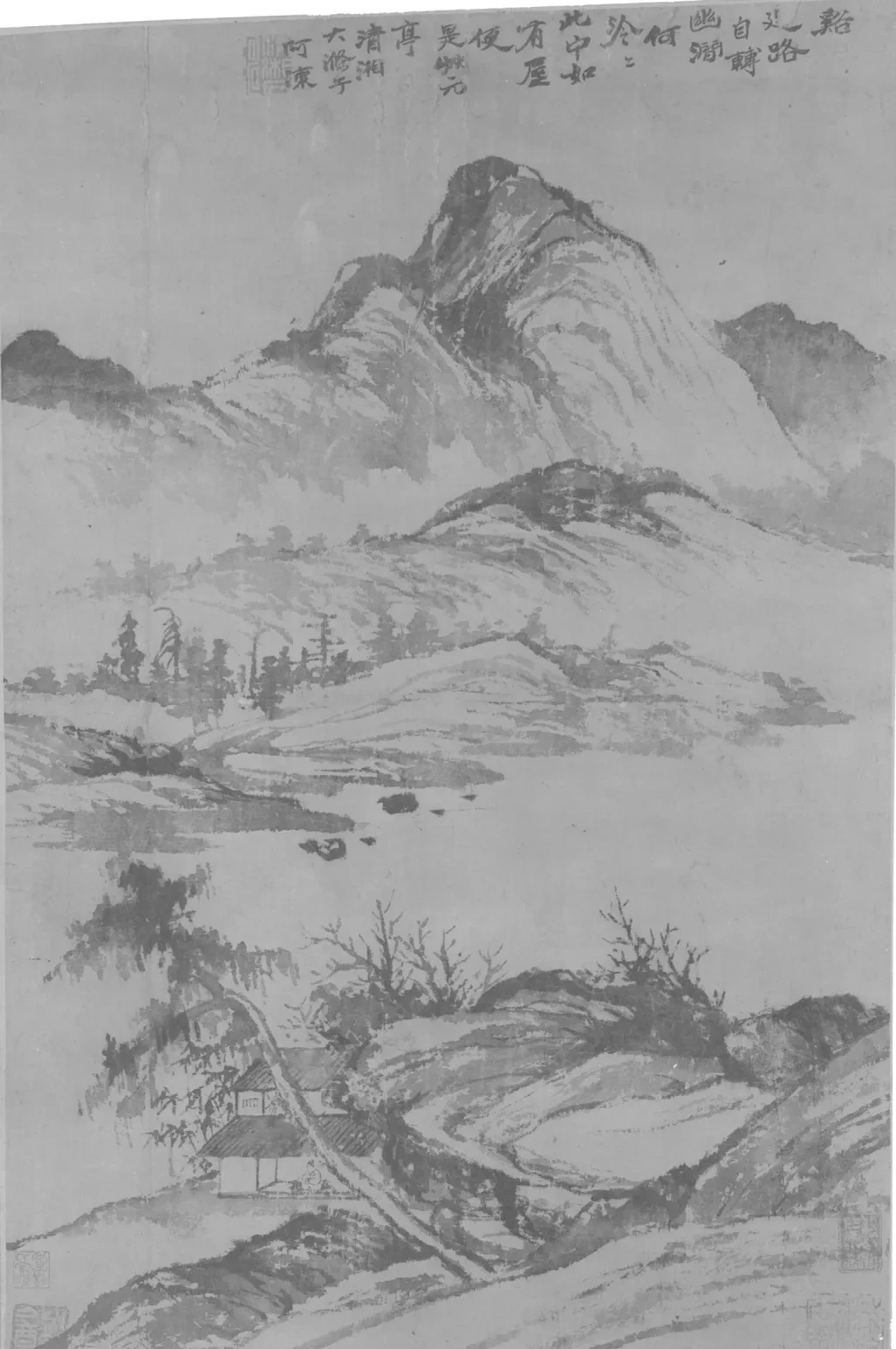 Paysage, Shitao