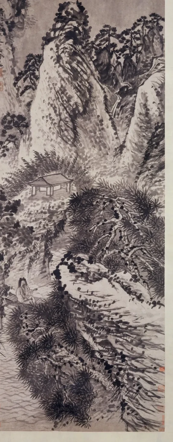 Thirty-six Peaks of Mount Huang Recollected, Shitao