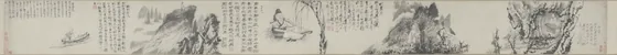 石涛山水人物图卷