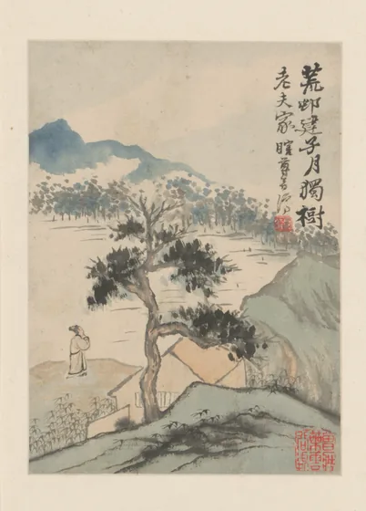 石涛山水图册