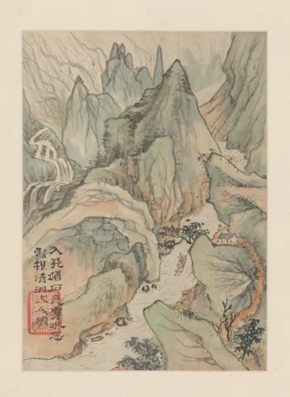 石涛山水图册