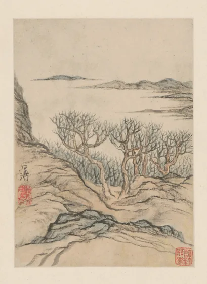 石涛山水图册