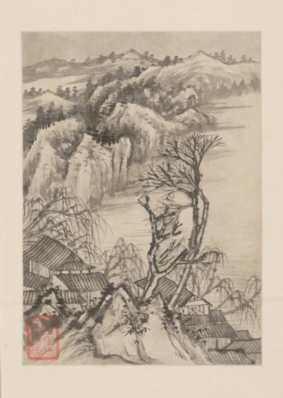 石涛山水图册