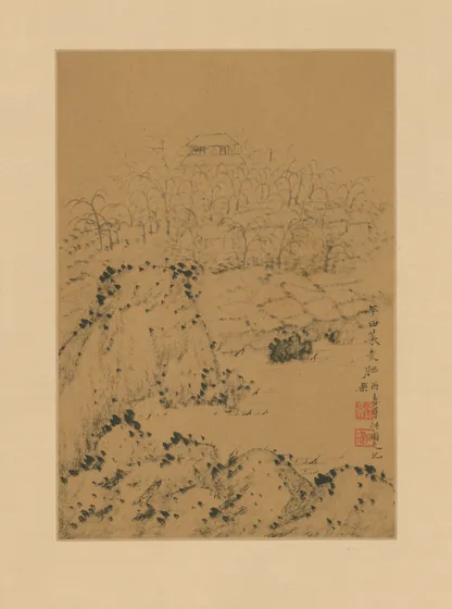 石涛山水图册
