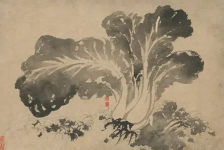 原济墨白菜图页