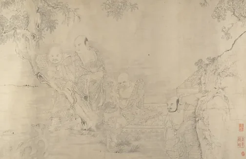 (Copy after) The Sixteen Luohans