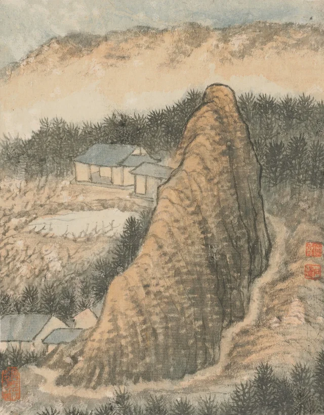 Recuerdos del río Qinhuai, Shitao