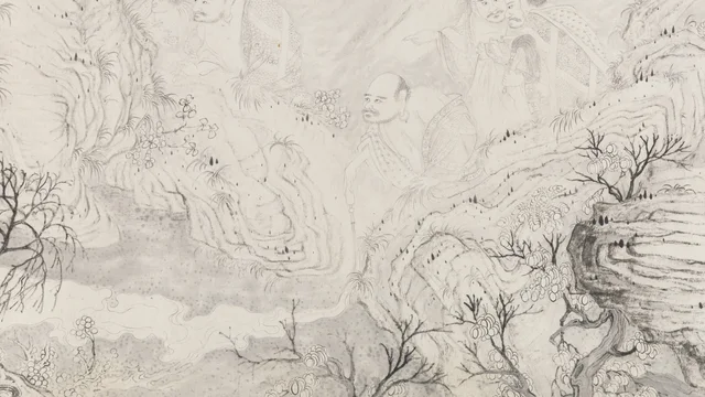 十六羅漢図