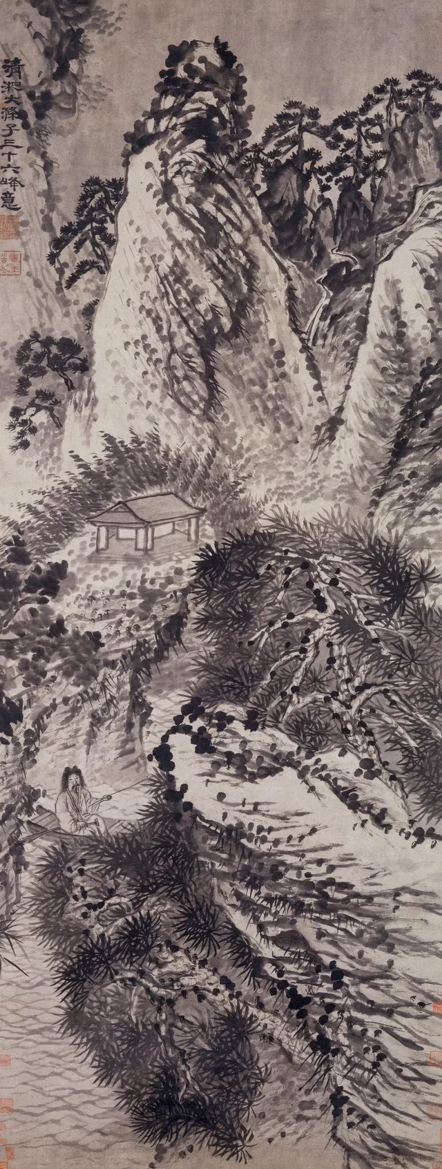 Recuerdo de los treinta y seis picos del monte Huang