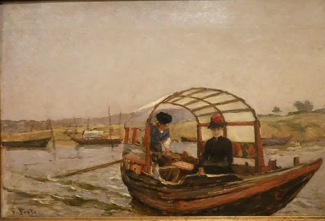 Boats at Avintes, Silva Porto