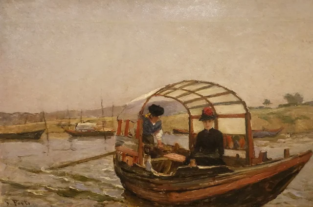 Bateaux à Avintes, Silva Porto