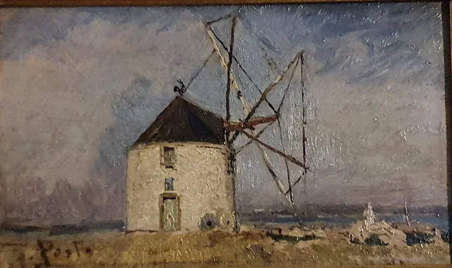Estevão's Windmill, Alcochete, Silva Porto
