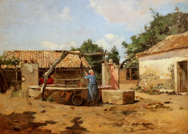 The Old Well (Odivelas), Silva Porto
