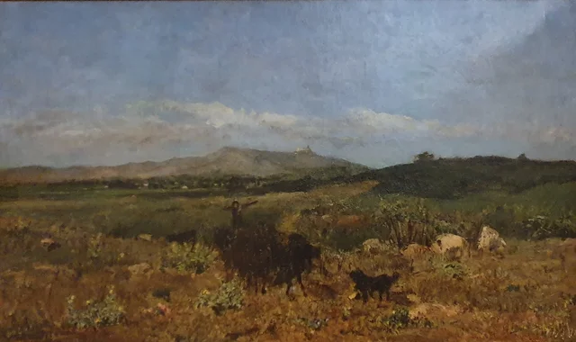 Landscape with a View of Sintra, Silva Porto