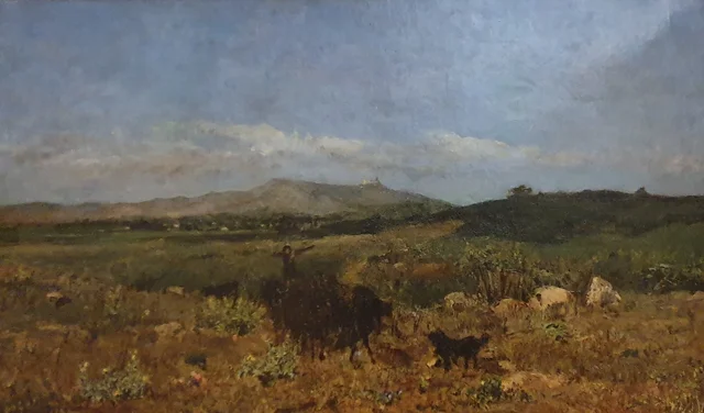 Landscape with a View of Sintra, Silva Porto
