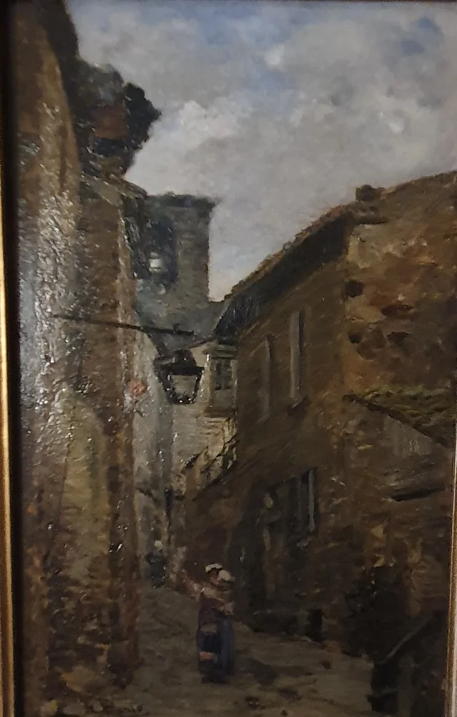Castle Street in Passignano (Italy), Silva Porto