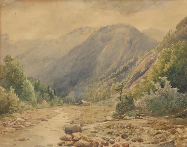 A Rainy Day in the Samobor Hills, Slava Raškaj