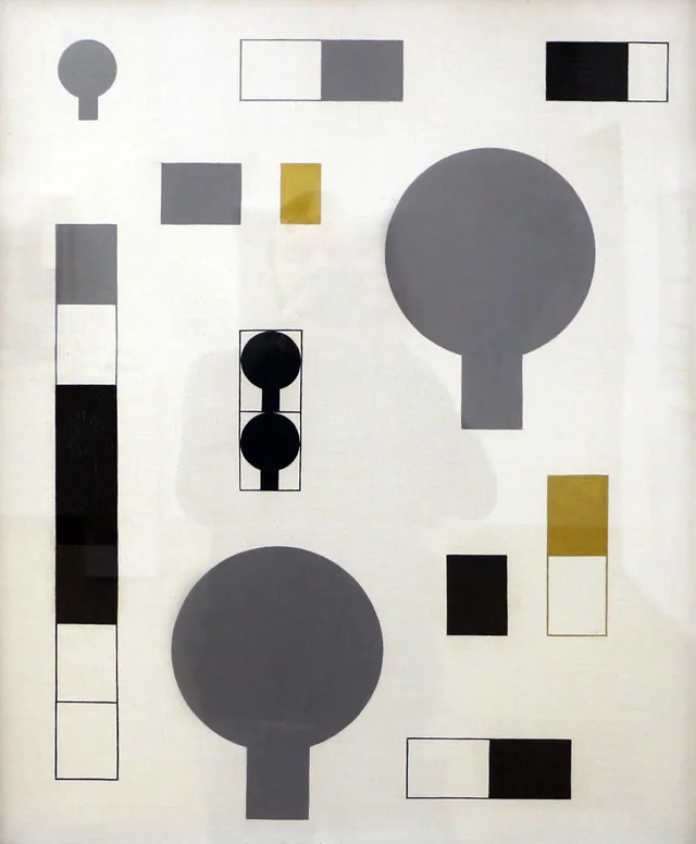 Composition with Circles-with-Arms and Rectangles